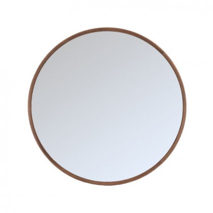Zrcadlo OLIVA ø110 cm hnědézrcadlo 110 hnede