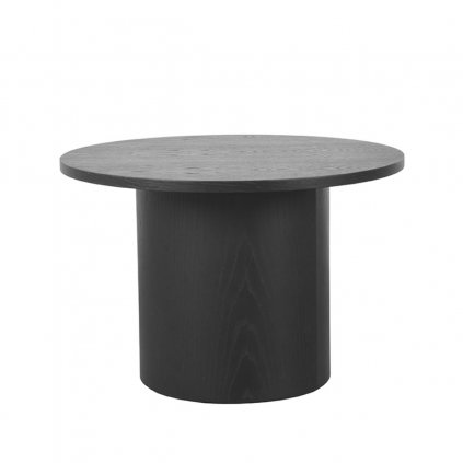 Dřevěný konferenční stolek OLIVA černý 40x60 cm