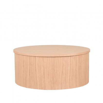 Konferenční stolek OLIVA 70x30 cm světlý dub
