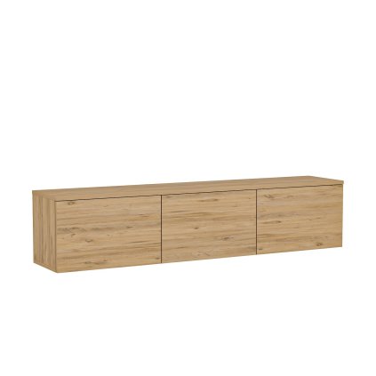 Dřevěný TV stolek NEON 160x32 cm