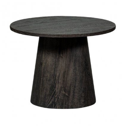 Konferenční stolek VITO hnědý ø80 cm