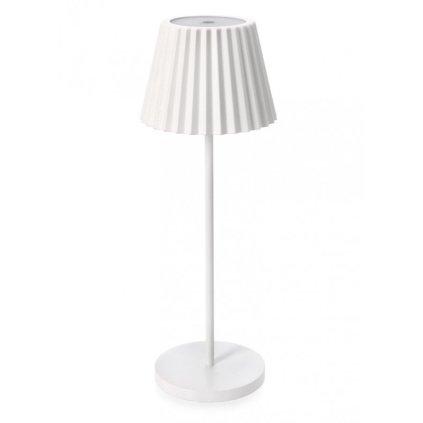 Zahradní stolní LED lampa ARTIKA 36 cm bílá