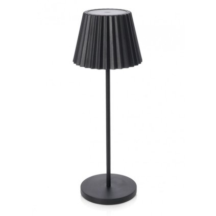 Zahradní stolní LED lampa ARTIKA 36 cm černá