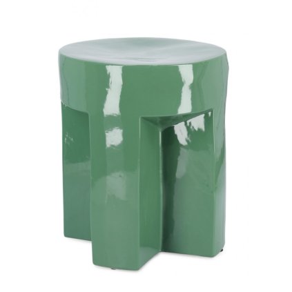Dekorativní stolička SFINGE zelená