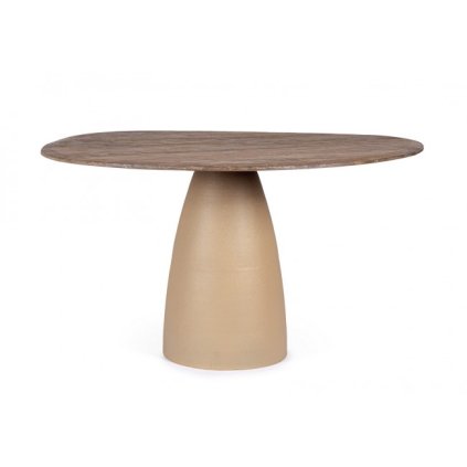 Jídelní stůl STANLEY hnědý 120x140 cm