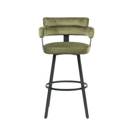 Barová židle BARDIO zelená