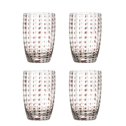 Set 4 sklenic BRINLEY 350 ml