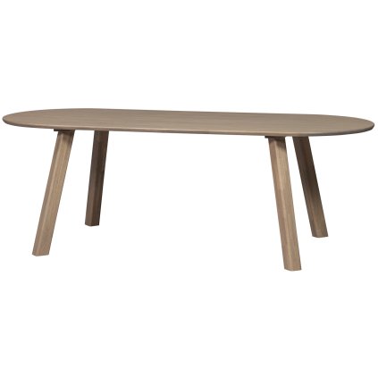 TABLO TABLE OVAL FP 220x90CM PEBBLE GREY [fsc]