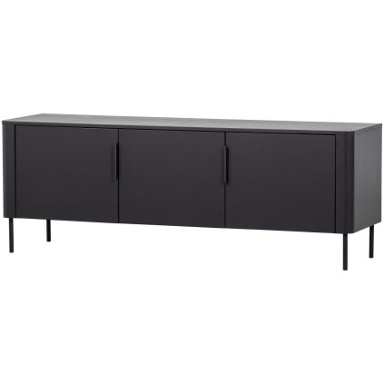 GUNNAR TV UNIT 154CM PINE MATTE BLACK [fsc]