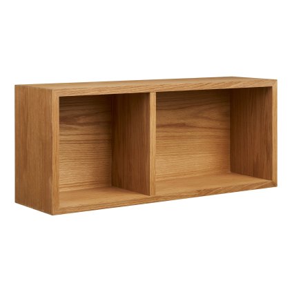 Nástěnná police OSHAWA přírodní 30x71 cm