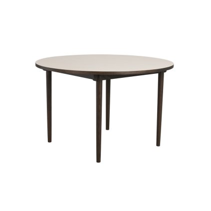 Jídelní stůl FAIRMOUNT hnědý ⌀120 cm