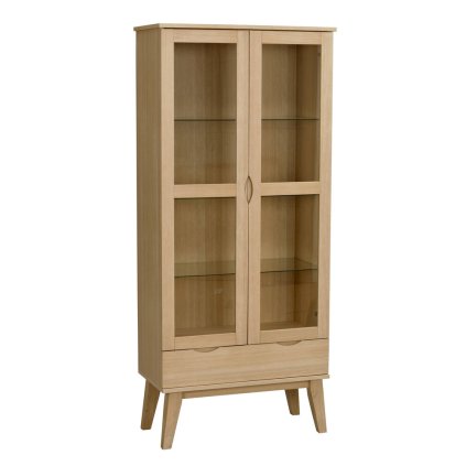Prosklený kabinet FILIPPA přírodní
