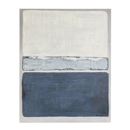 Obraz BANDY modrý 80x100 cm