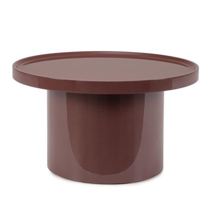 Odkládací stolek OTILIA cihlový ø70 cm