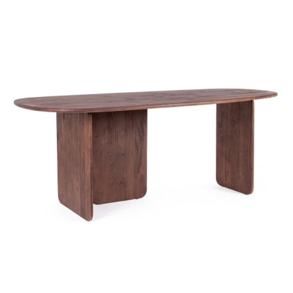 Jídelní stůl NAYANA hnědý 200x100 cm