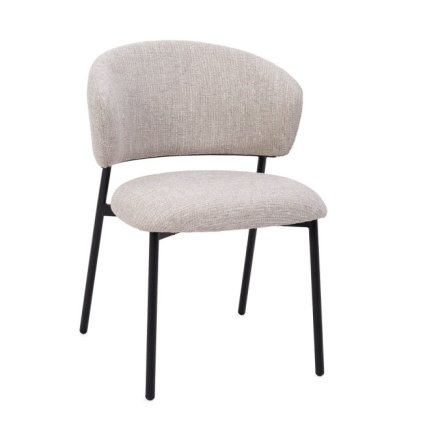 Jídelní židle PRISCA krémová