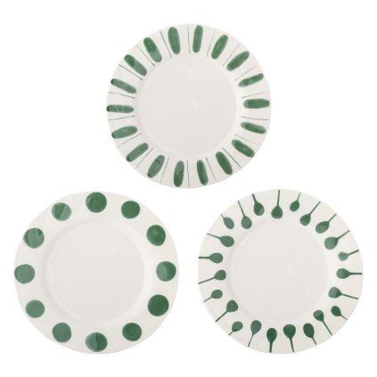 Designový set 3 talířů LINORA