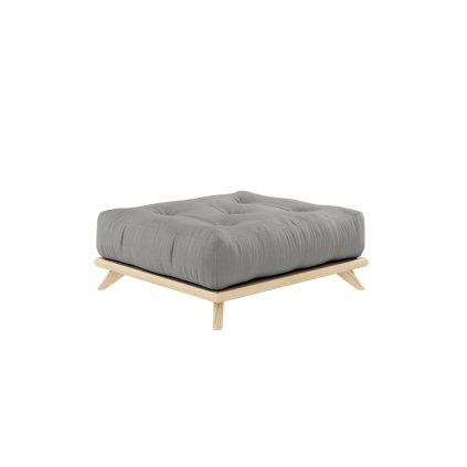 Dřevěná podnožka SENZA šedá