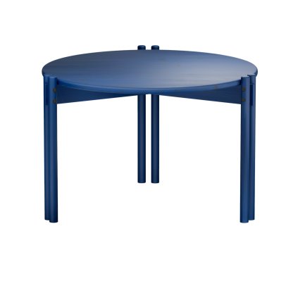 Kulatý konferenční stolek STICKS modrý