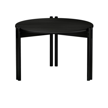 Kulatý konferenční stolek STICKS černý