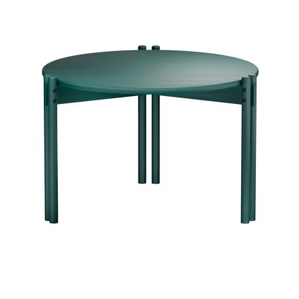 Kulatý konferenční stolek STICKS zelený