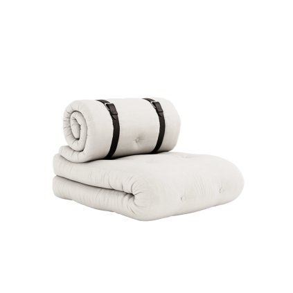 Rozkládací zahradní křeslo BUCKLE UP OUT přírodní