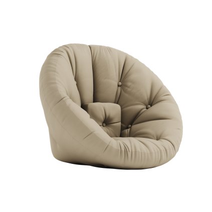 Rozkládací zahradní křeslo NIDO béžové