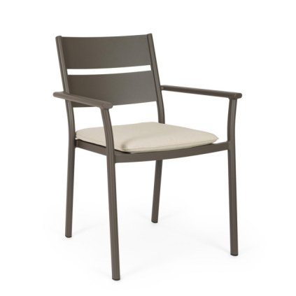 Zahradní židle MOLOKAI hnědá