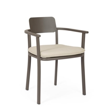 Zahradní židle MAKENA kakaová