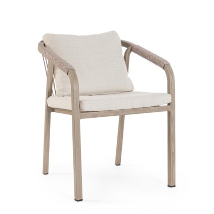 Zahradní židle KALIMERA světlá