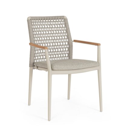 Zahradní židle RAJADA bílá