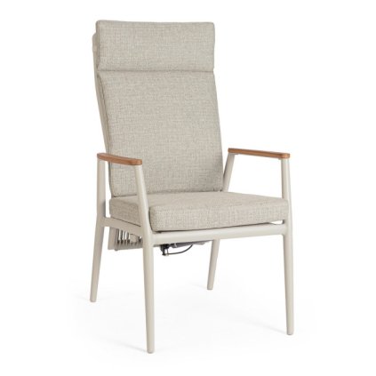 Zahradní křeslo FLOBERT bílé