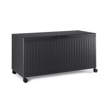 Zahradní úložný box OCEAN antracit 141x72 cm