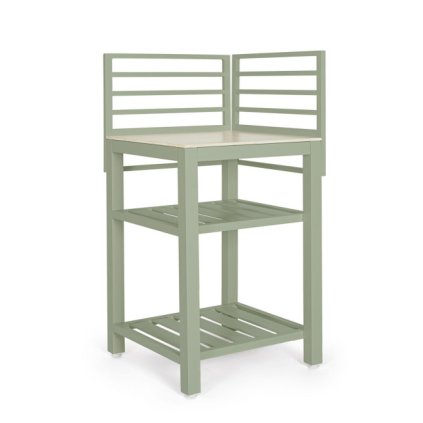 Modul zahradní kuchyňské linky ARIA zelená 62x62 cm