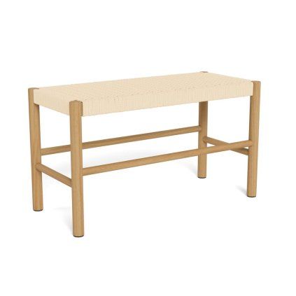 Lavice ALVIN hnědá 80x35 cm