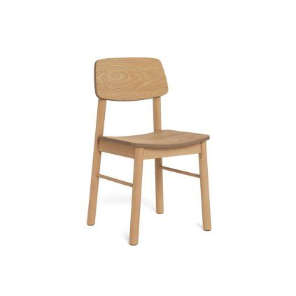 Sada dvou jídelních židlí BARLOW hnědá