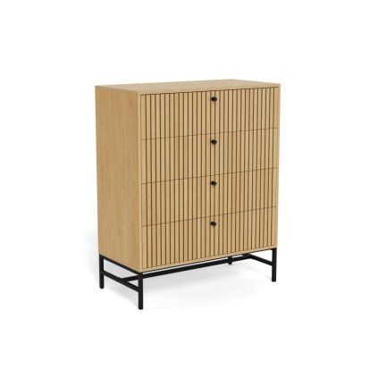 Komoda ALBANY hnědá 80,6x40 cm