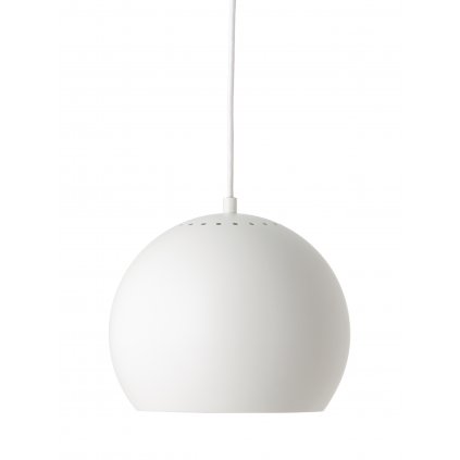 Ball pendant ø25 white matt