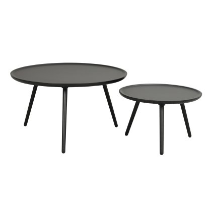 111834 Daisy soffbord 80 + 111844 soffbord 55 svart R