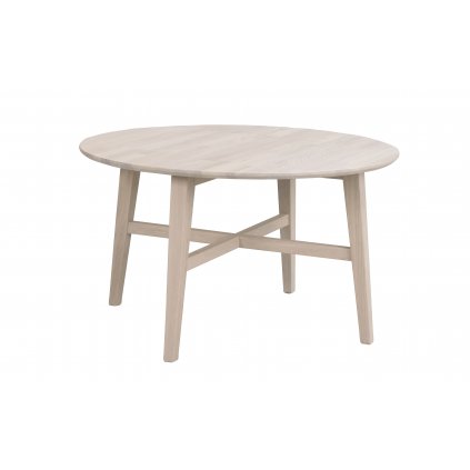 113712 b, Filippa soffbord runt, vitpigm.ek