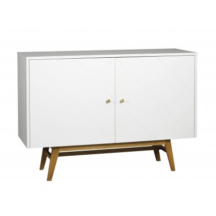 118691 b Rosswood sideboard 124, vit ek
