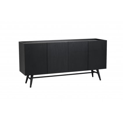 119737 b, Springdale sideboard, svart svart marmorkeramik