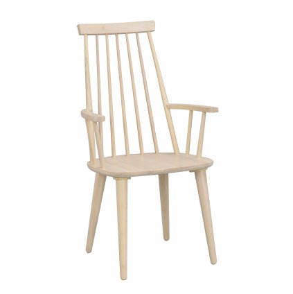 111031 b, Ellen armchair, whitepigmented