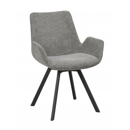 110530 b, Norwell swivel chair, grey black