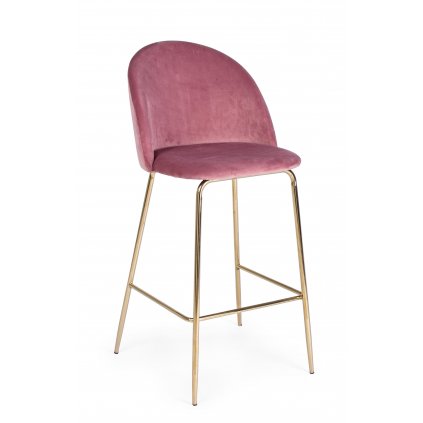 Barová židle CARRY růžová