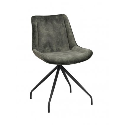 120081 b rossport chair green velvet black