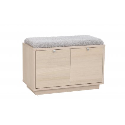 103760 b Confetti bench w 2drawers whithepigm. oak sheepskin imitation2 R