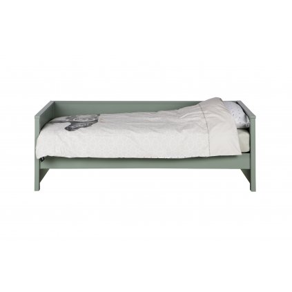 Dřevěná postel NIKKI zelená