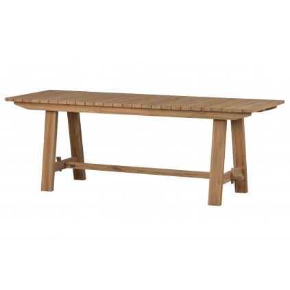 Dřevěný jídelní stůl MORTEN 220x75cm světlý