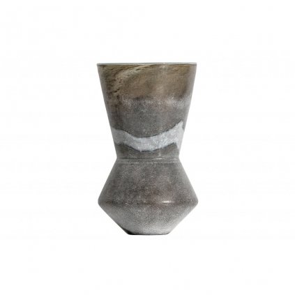 Skleněná váza SILHOUET 33x20 cm